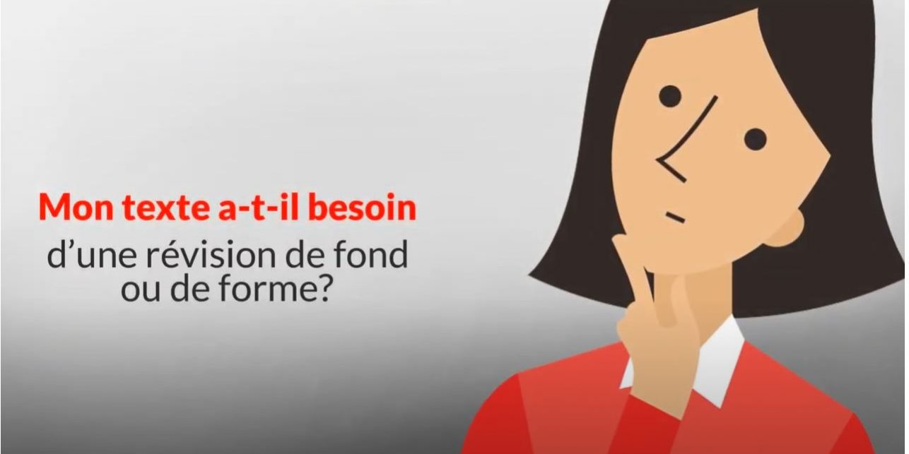 Réviseurs Canada présente : la révision de fond et la révision de forme