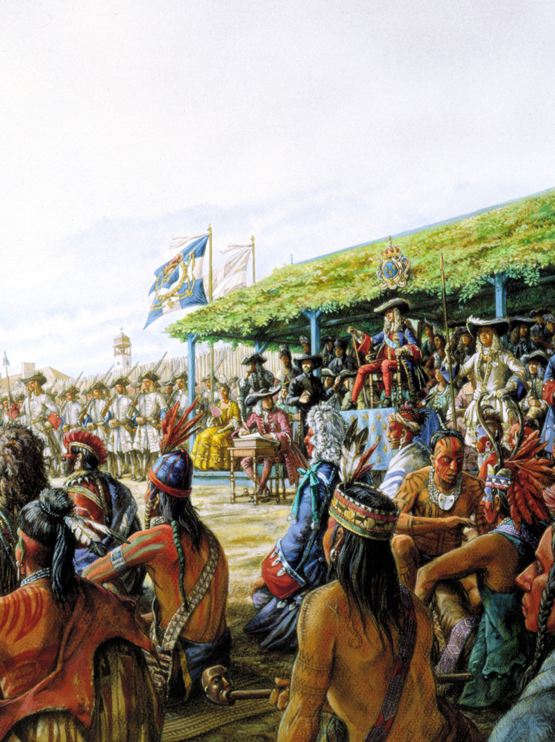 Paix entre Français, leurs alliés autochtones